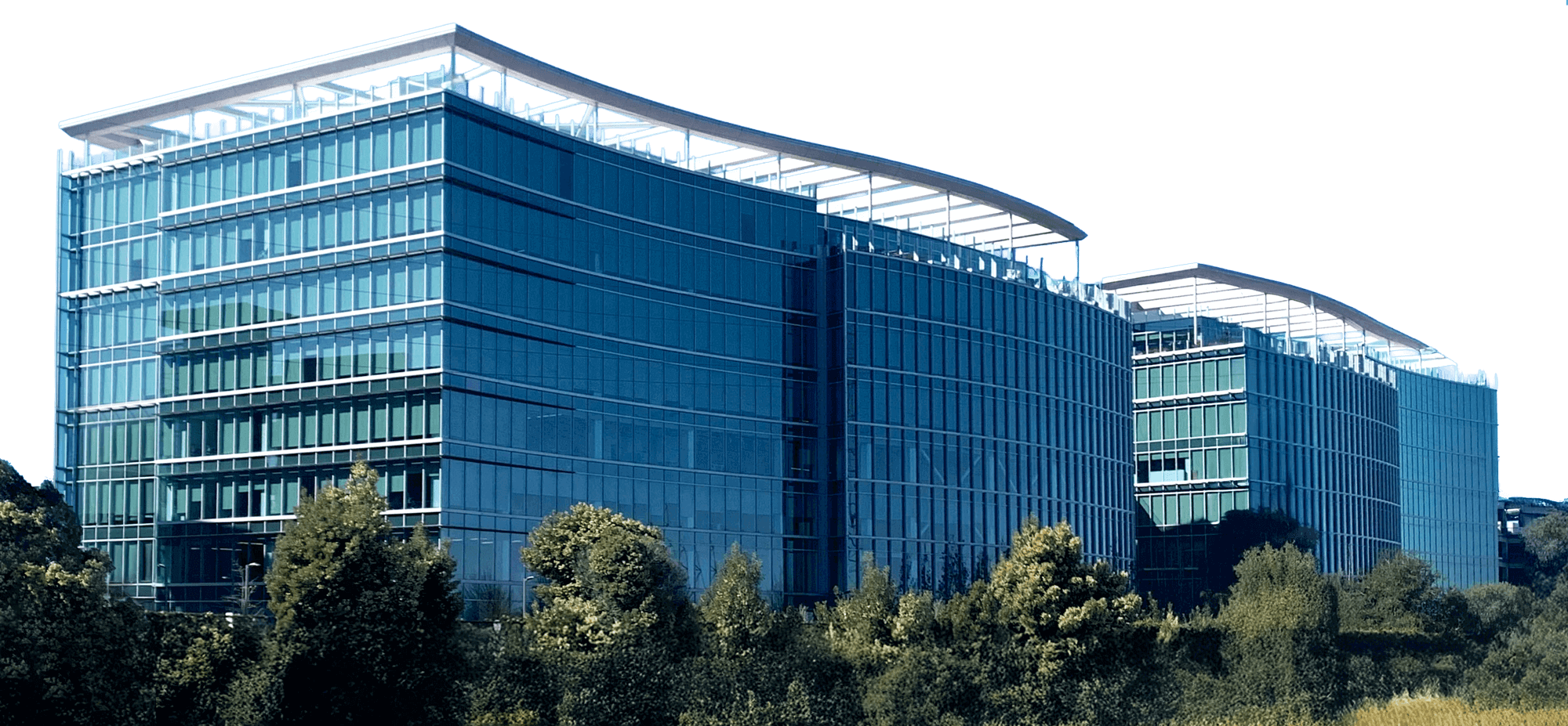 Exterior shot of the SVAI building in Menlo Park, California